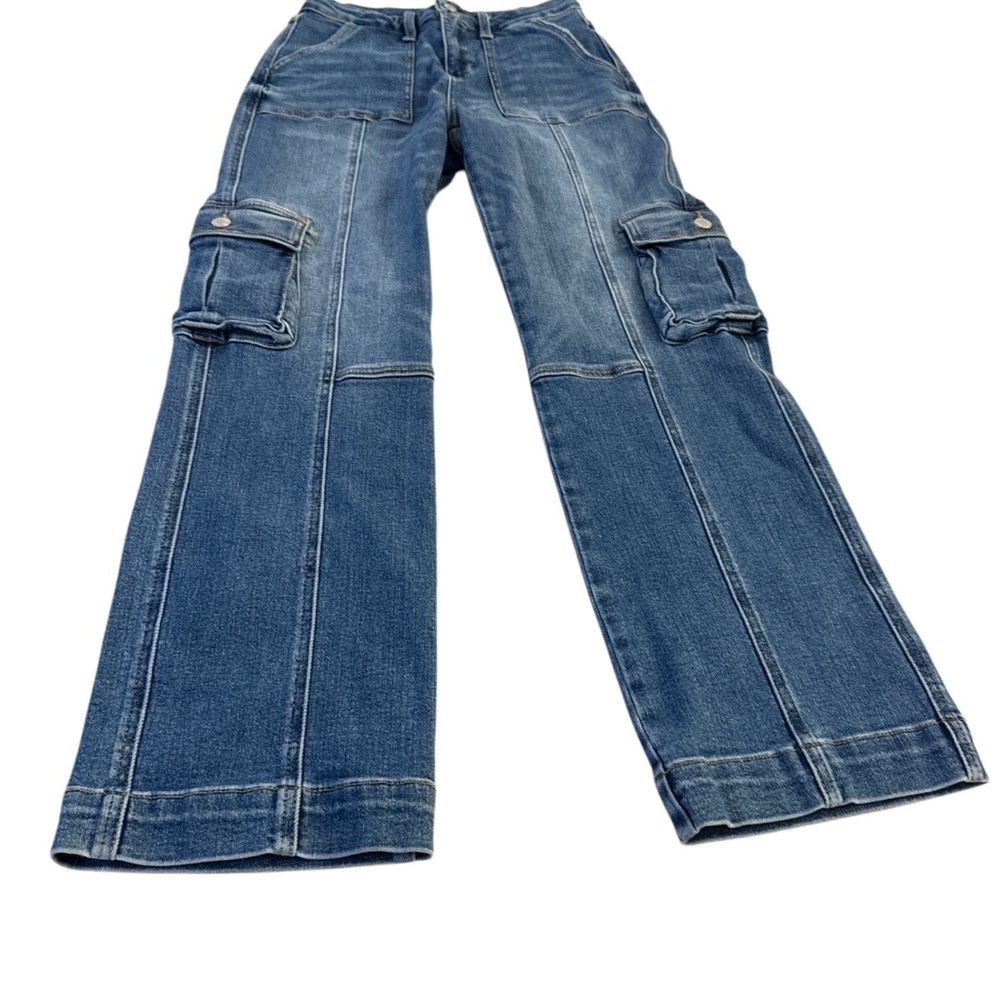 Judy Blue Wide Leg Denim Jeans JB88724MD women’s size 5/27